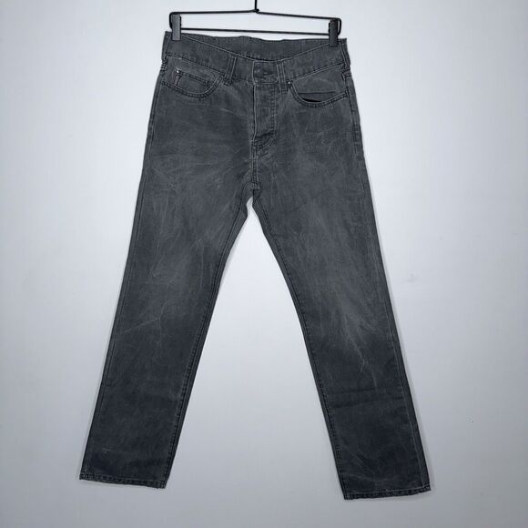 Armani Exchange Men’s Straight Leg Jeans Black Size 29 Regular - Picture 1 of 5